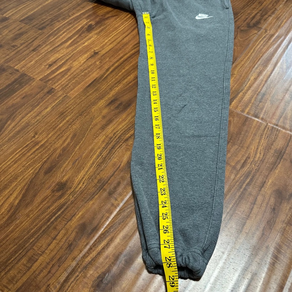 Nike Sportswear Club Fleece Joggers Charcoal Grey Mens Small Sweatpants - Picture 4 of 5
